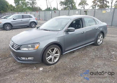 2013 Volkswagen Passat 2.0L Tdi Sel Premium from USA, damaged, VIN 1VWCN7A32DC116219